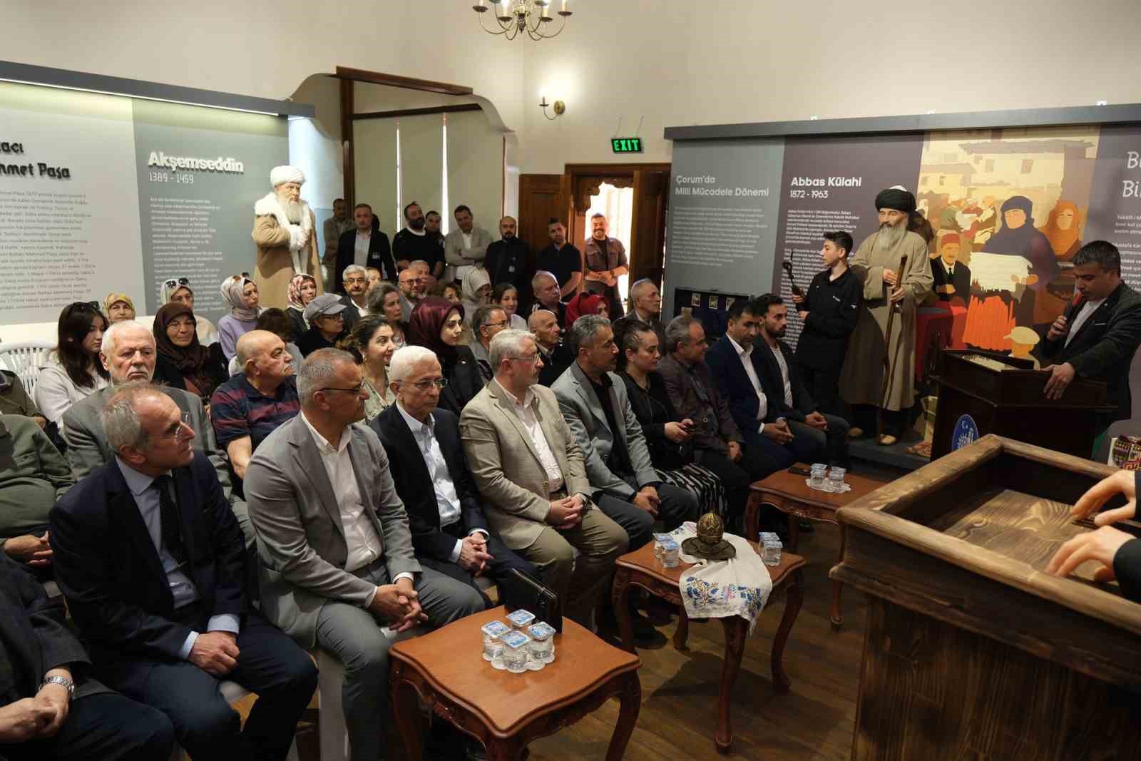 corum-sehir-muzesinde-1-yila-ozel-vefa-programi