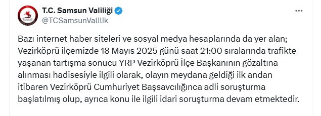 yrp-vezirkopru-ilce-baskaninin-gozaltina-alindigi-olayla-ilgili-adli-ve-idari-sorusturma-baslatildi