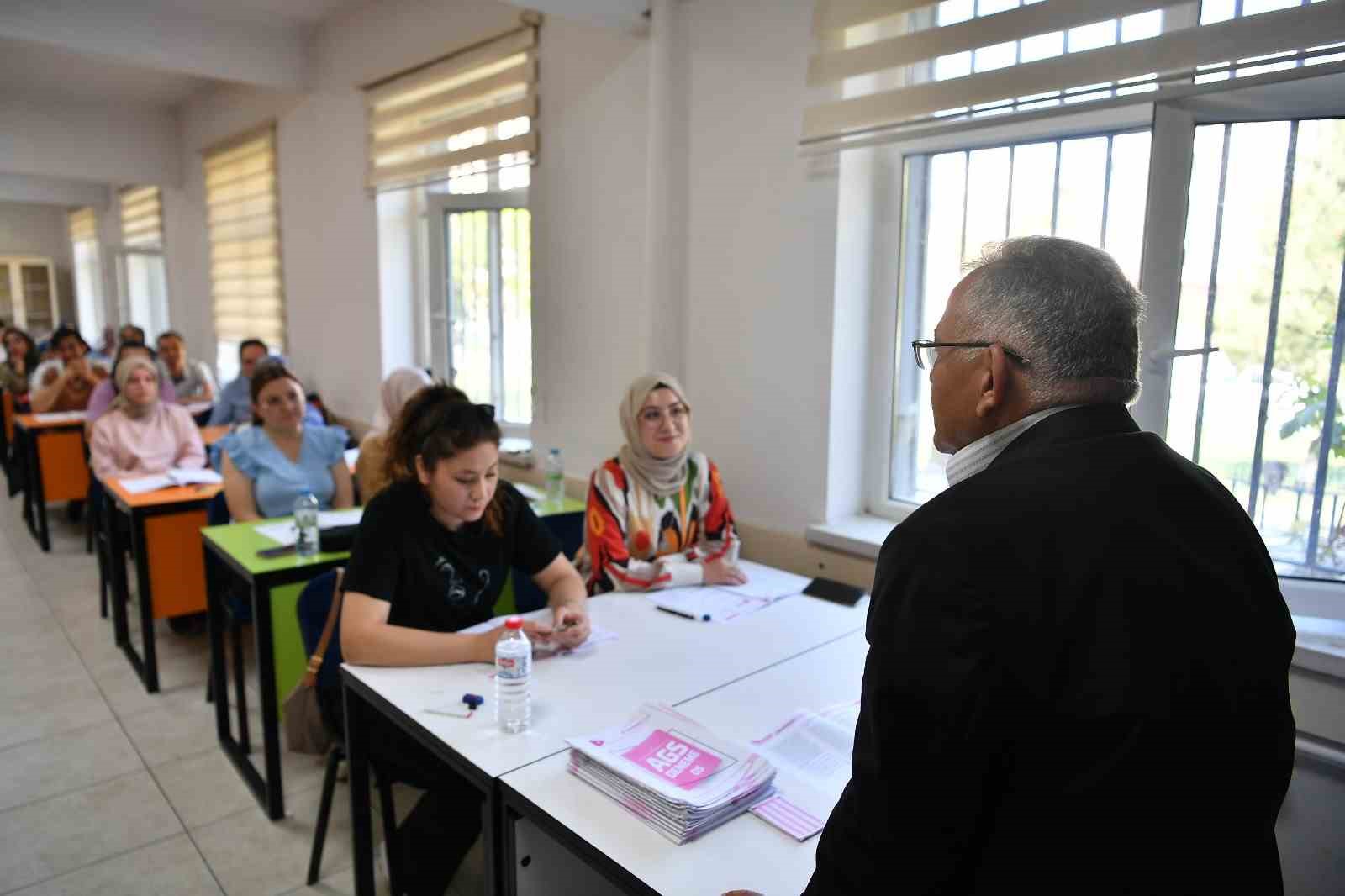 baskan-buyukkilic-kaymek-ags-kursu-ogrencileri-ile-bulustu