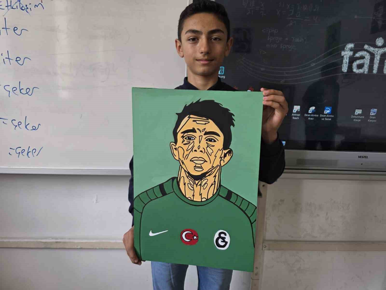 hayran-kalbiyle-cizdi-12-yasindaki-unalin-en-buyuk-hayali-musleraya-resmini-vermek