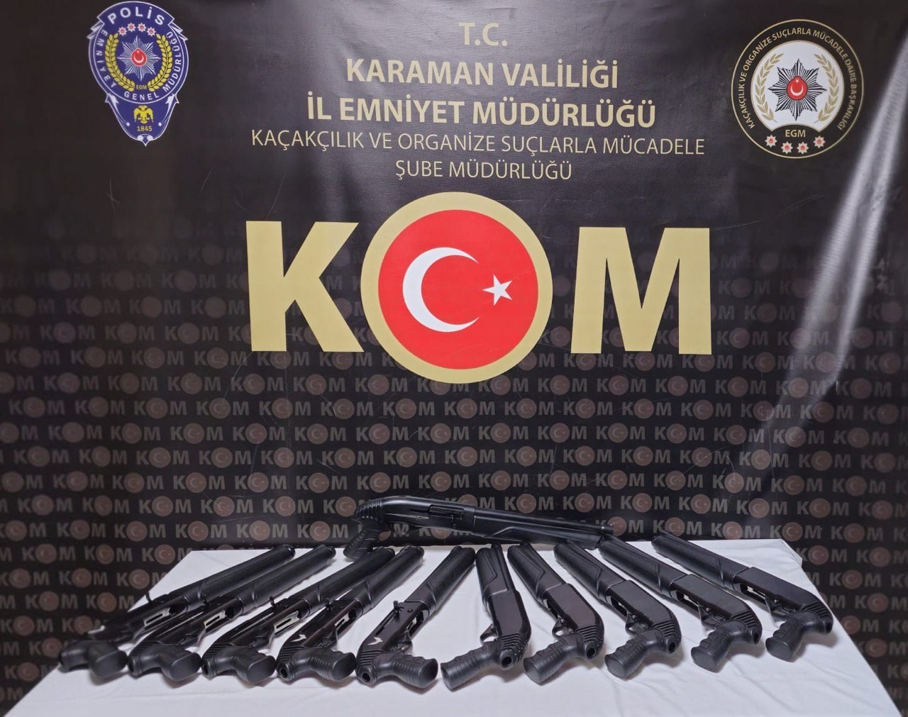 karamanda-1-haftada-13-ruhsatsiz-silah-ele-gecirildi