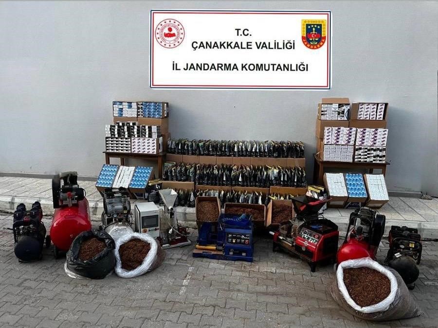 canakkalede-jandarmadan-kacak-tutune-gecit-yok