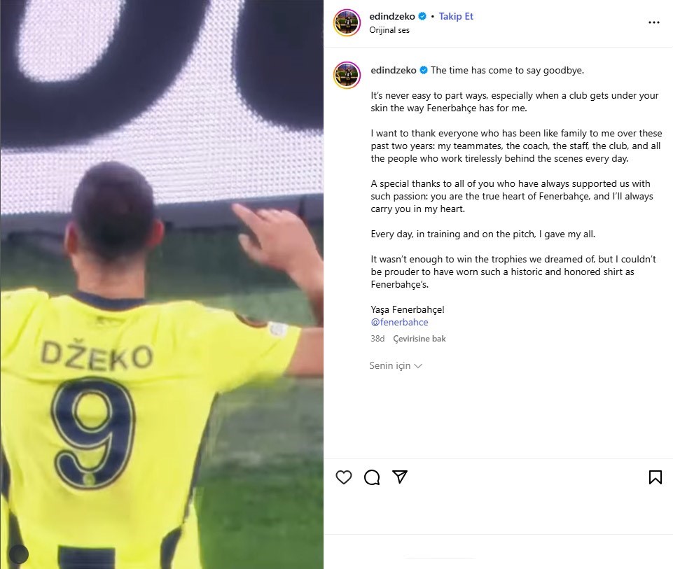 edin-dzeko-fenerbahceye-veda-etti