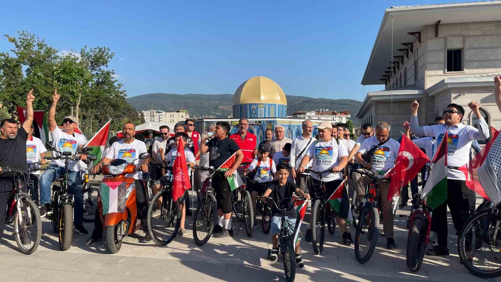 osmaniyede-pedallar-gazzeye-destek-icin-cevrildi