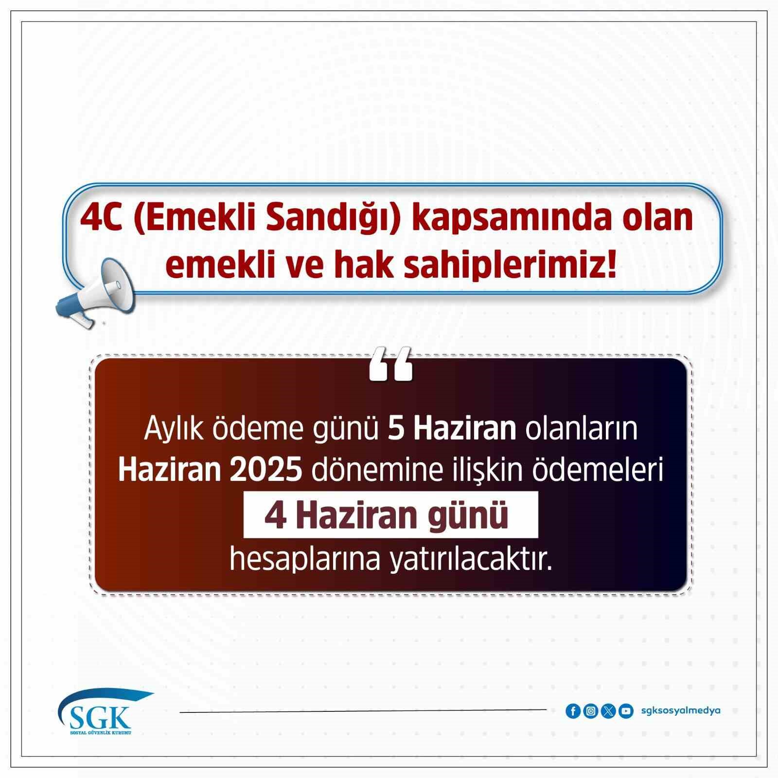 sgk-emekli-ve-hak-sahiplerimizin-odemeleri-4-haziranda-hesaplara-yatirilacak