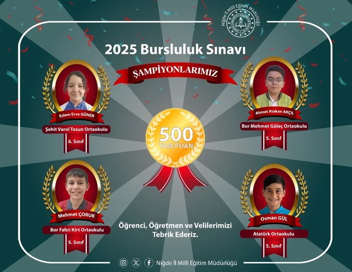 nigdede-bursluluk-sinavi-sampiyonlari-belli-oldu