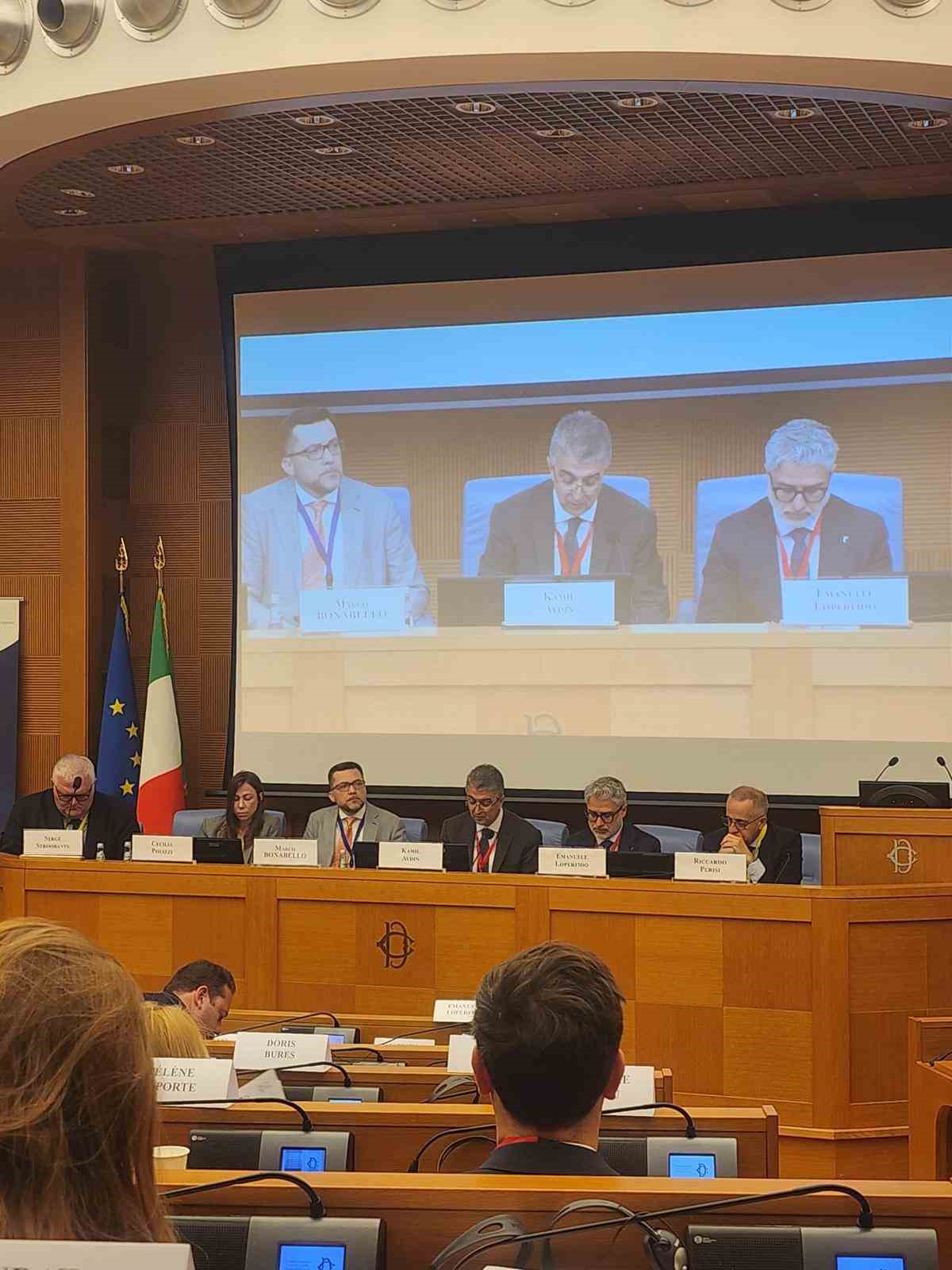 aydin-italyada-agit-bolgesinde-organize-suclarla-mucadeleye-iliskin-parlamentolar-arasi-konferansa-katildi