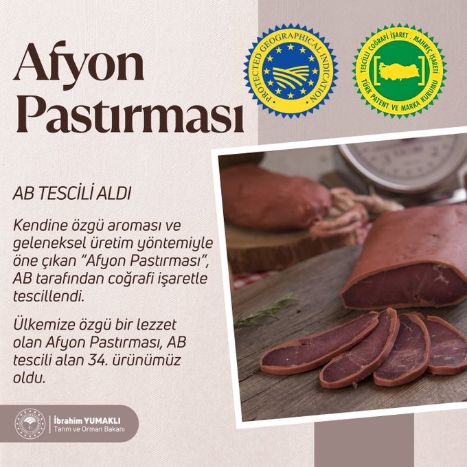 bakan-yumakli-afyon-pastirmasi-avrupa-birliginden-cografi-isaret-tescili-alan-34uncu-urunumuz-oldu