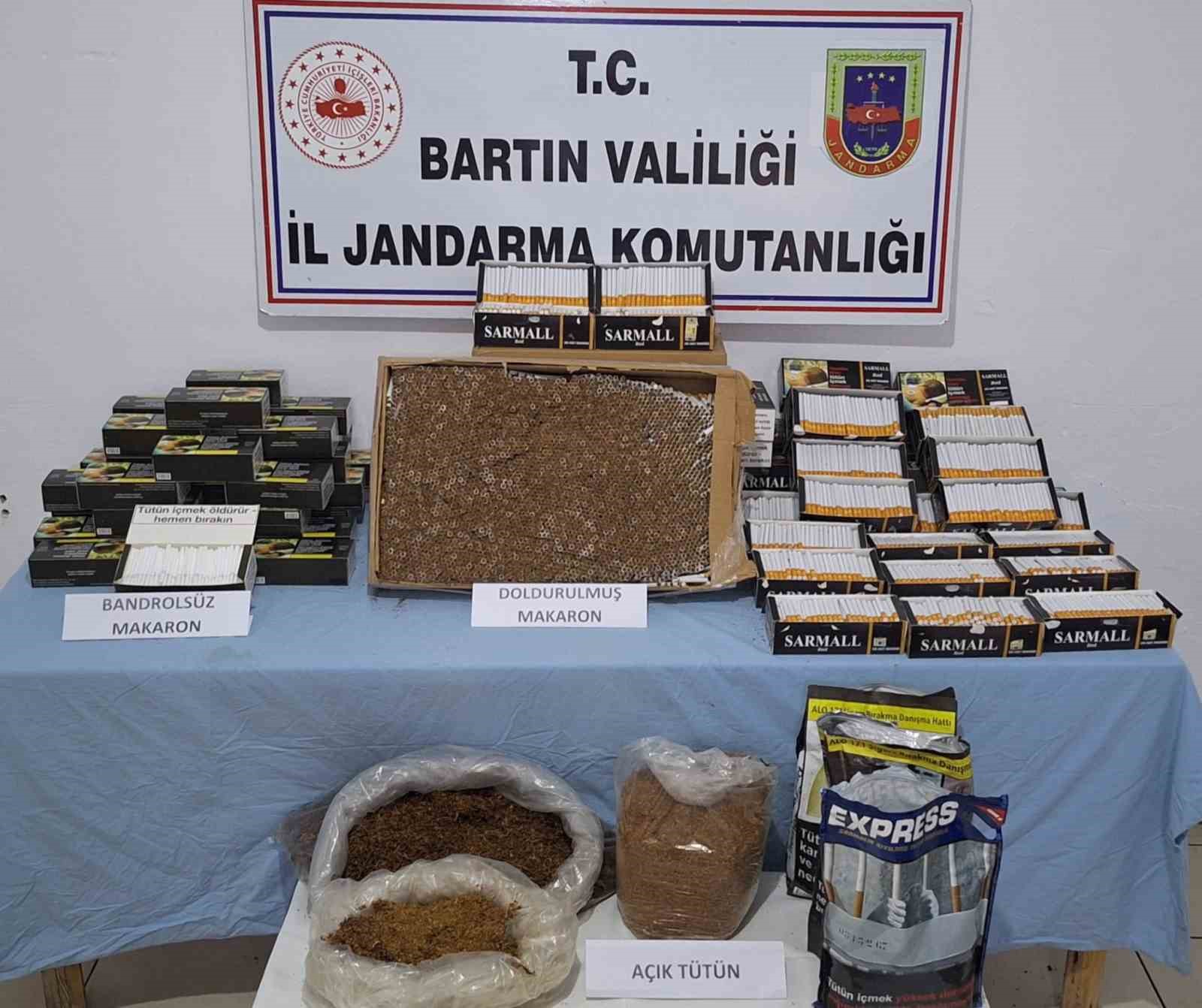 bartinda-jandarmadan-tutun-operasyonu