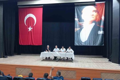 gonende-muhtarlar-toplantisi-yapildi