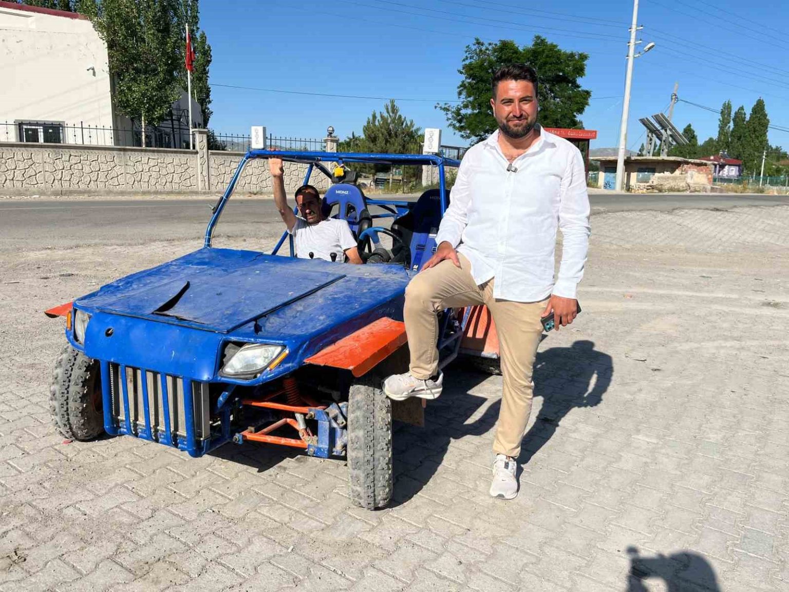 su-borulariyla-arazi-araci-uretti-80-kilometre-hiza-ulasiyor