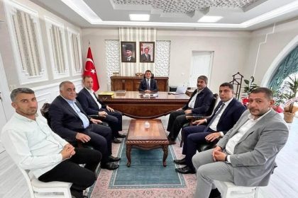 belediye-baskanlarindan-kaymakam-dertliogluna-ziyaret