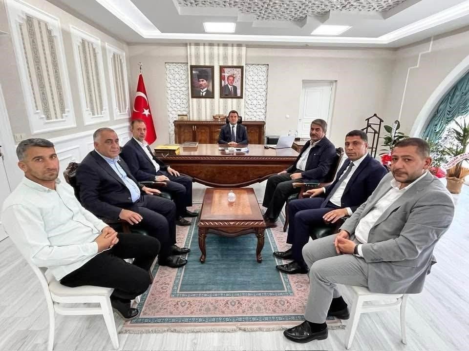 belediye-baskanlarindan-kaymakam-dertliogluna-ziyaret