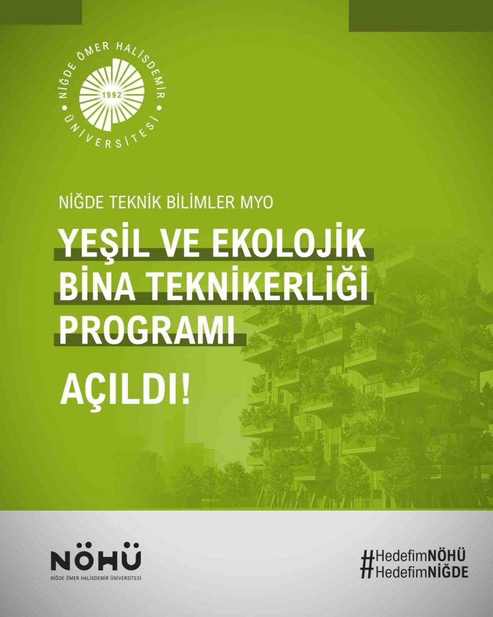 nohude-yesil-ve-ekolojik-bina-teknikerligi-programi-acildi