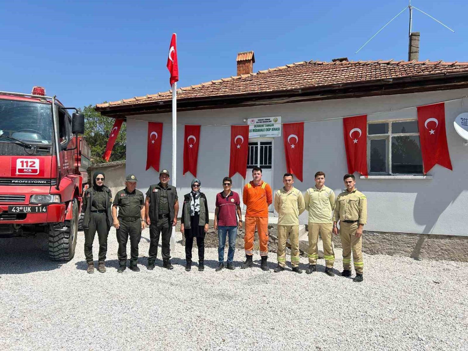 kutahyada-yenilenen-yangin-ilk-mudahale-ekip-binasi-hizmete-girdi