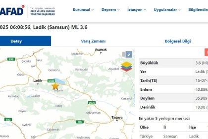samsun-ladikte-3-6-buyuklugunde-deprem