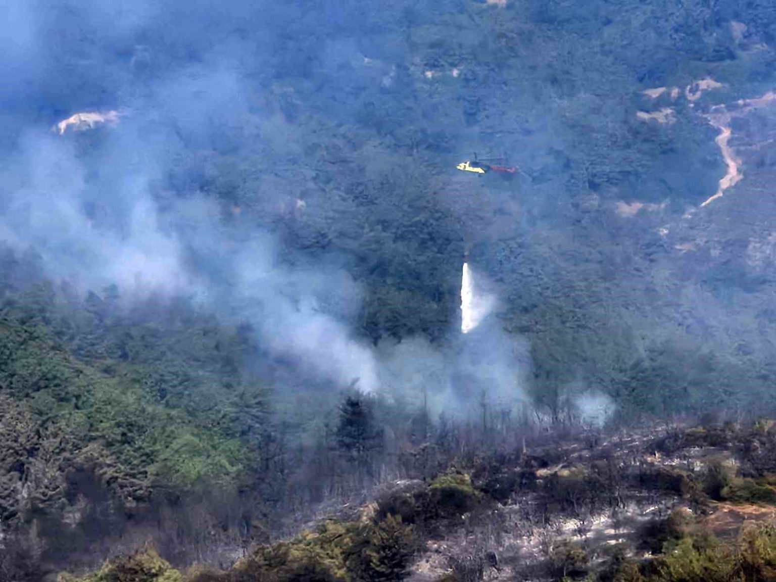 balikesirdeki-orman-yanginina-havadan-mudahale-tekrar-basladi