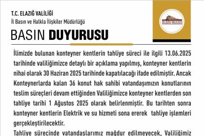 elazigda-konteyner-kentlerde-son-tahliye-tarihi-1-agustos