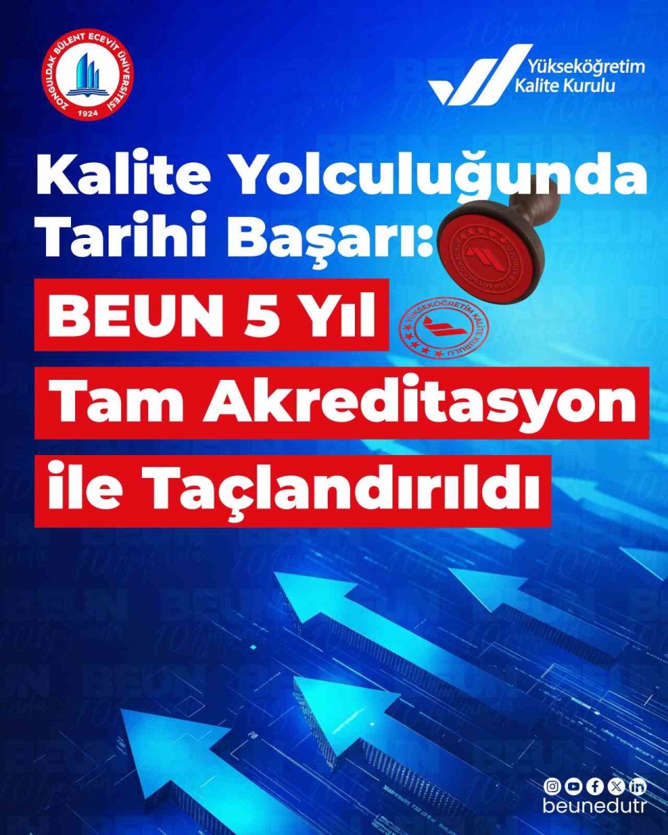 beun-5-yil-tam-akreditasyon-ile-taclandirildi