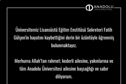 rektor-adiguzelden-fatih-gulsen-icin-taziye-mesaji
