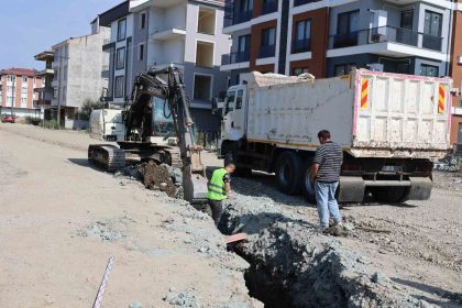 ordu-sehir-hastanesinin-icme-suyu-ve-kanalizasyon-hatti-calismalari-suruyor