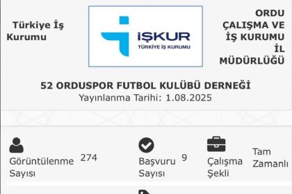 52-orduspor-iskur-uzerinden-futbolcu-ilani-verdi