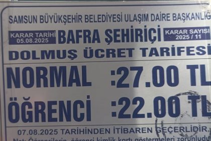 bafrada-dolmus-ucretlerine-zam