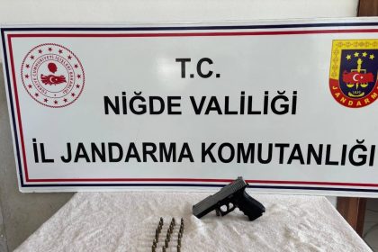 nigdede-yasadisi-silah-tasiyan-sahis-yakalandi