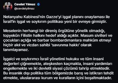 cumhurbaskani-yardimcisi-yilmaz-mazlum-filistin-halki-ile-dayanismamizi-tum-imkanlarimiz-ile-surdurecegiz
