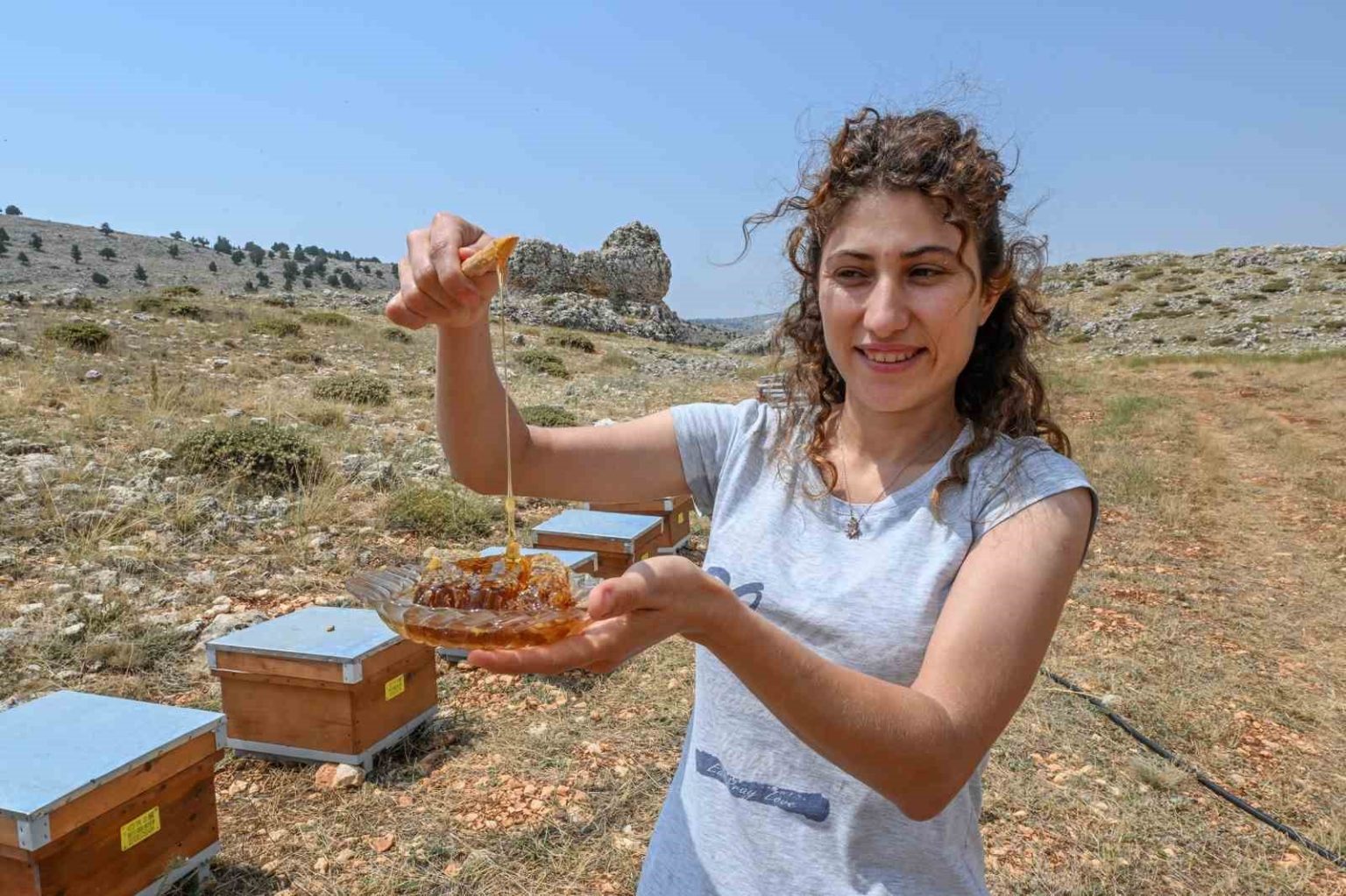 mersinde-altin-kovan-projesi-ile-ari-yetistiriciligine-destek