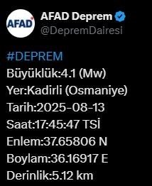 osmaniyede-4-1-buyuklugunde-deprem