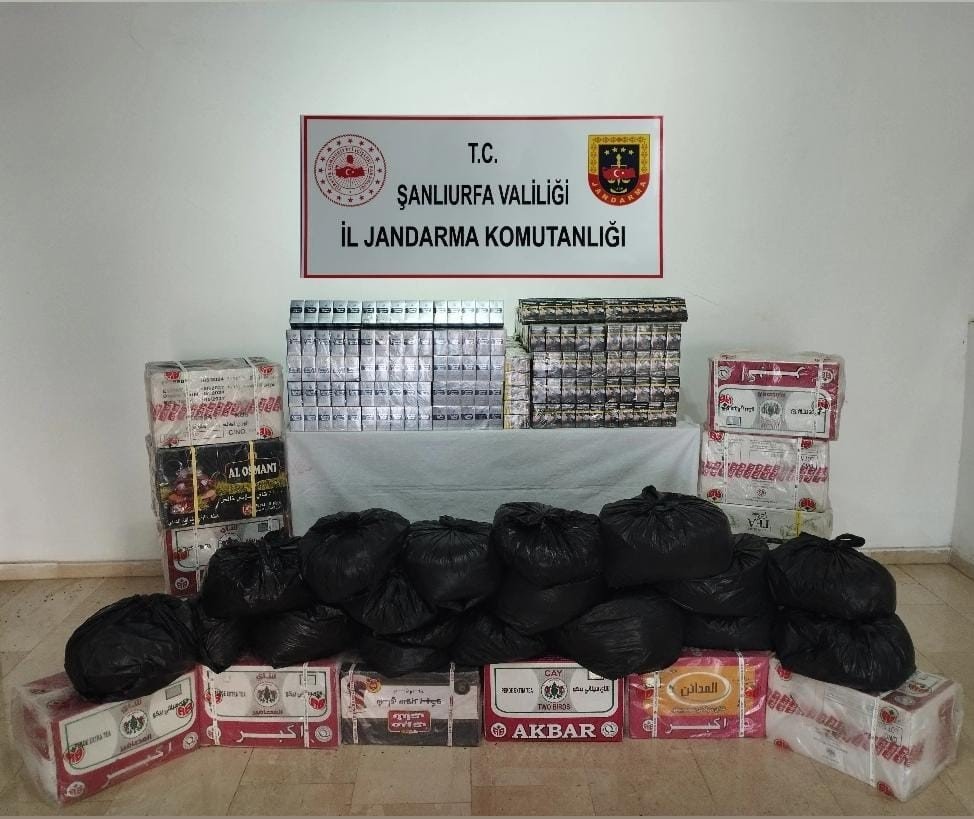 sanliurfada-kacak-cay-ve-sigara-ele-gecirildi
