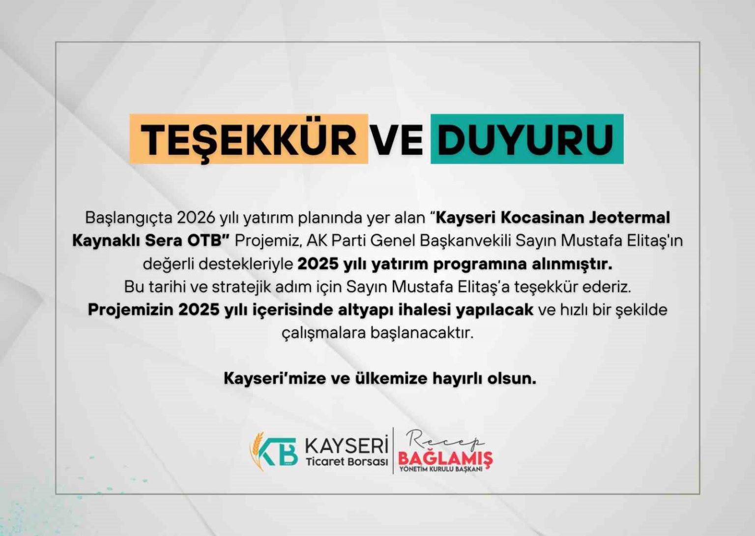 kayseri-kocasinan-jeotermal-kaynakli-sera-otb-projesi-2025-yatirim-programina-alindi