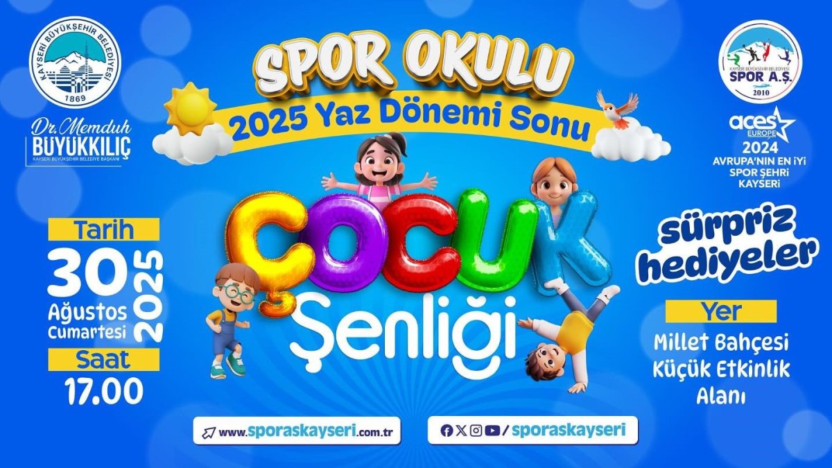 2025-spor-okullari-yaz-donemi-sonu-cocuk-senligi-duzenlenecek