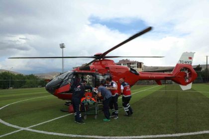 malatyada-ambulans-helikopter-72-yasindaki-hasta-icin-havalandi