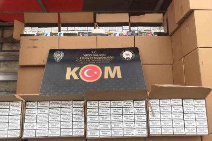 duzcede-polis-ve-jandarma-kacakcilara-goz-actirmiyor