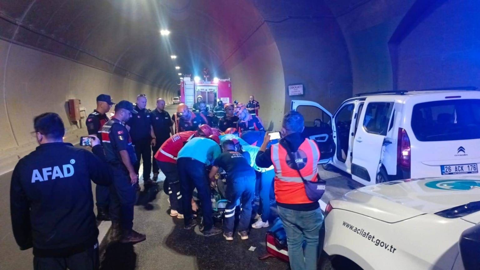 bilecikte-osmangazi-tunelinde-tatbikat