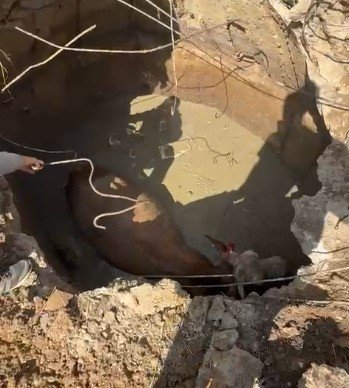 cukura-dusen-inegin-imdadina-ozel-idare-ekipleri-yetisti