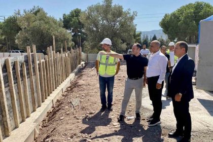 korfezde-camlitepe-spor-kompleksi-icin-ilk-kazma-vuruldu