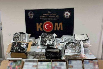 mardinde-51-bin-paket-kacak-sigara-ve-2-bin-elektronik-nargile-ele-gecirildi