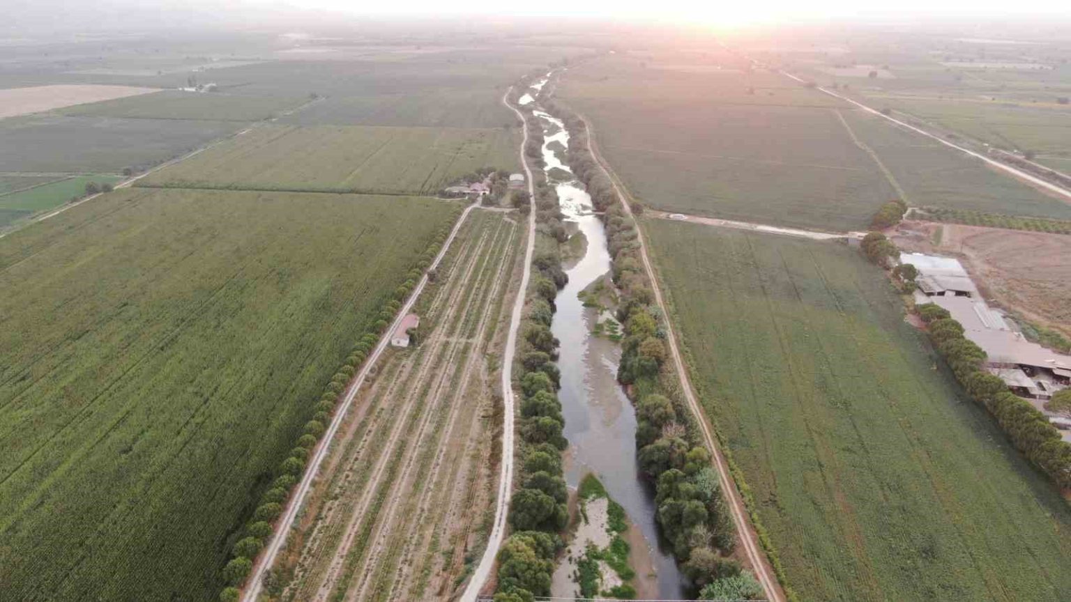 menderes-nehrinde-kurakligin-etkileri-suruyor