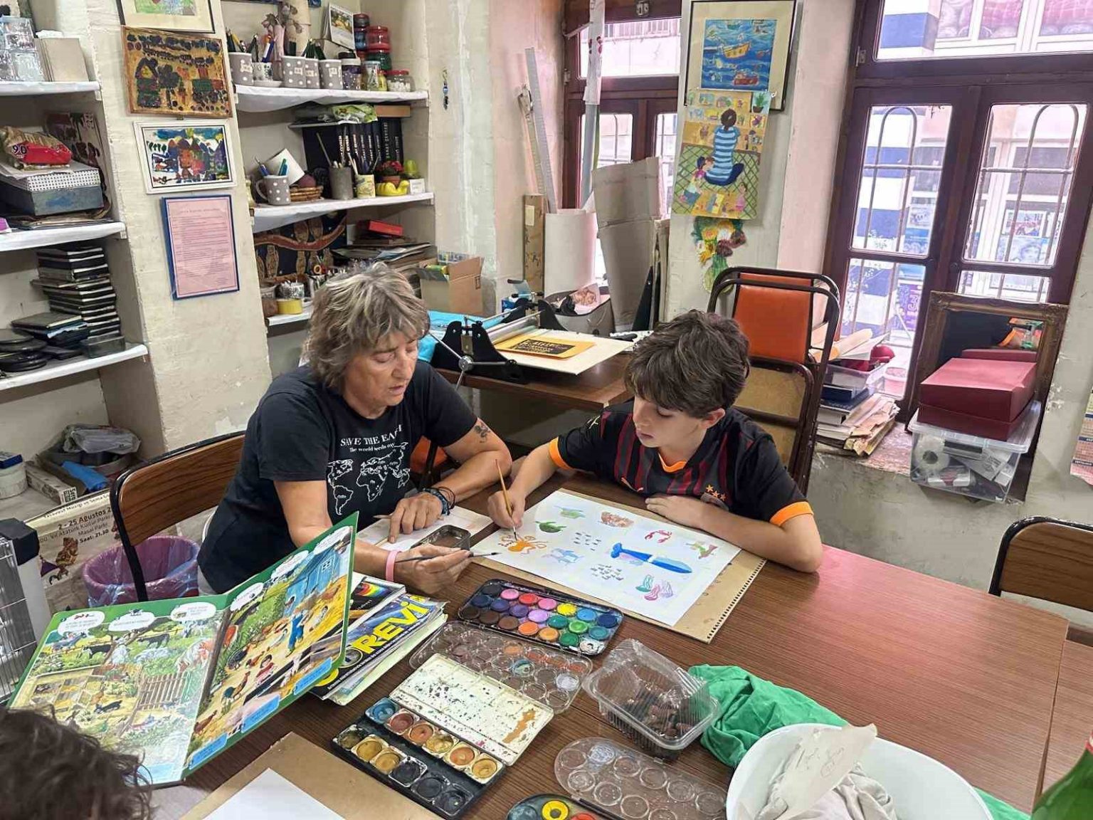 sanko-sanat-galerisinde-anneanne-torun-sergisi