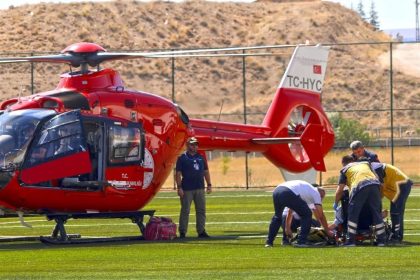 malatyada-ambulans-helikopter-87-yasindaki-hasta-icin-havalandi