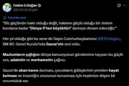 emine-erdogandan-cumhurbaskani-erdoganin-bmdeki-hitabina-iliskin-paylasim