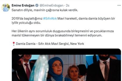 emine-erdogandan-new-yorktaki-sifir-atik-mavi-damla-damla-sergisine-iliskin-video-paylasimi