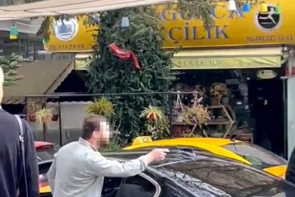 baskentte-suruculerin-tartismasinda-silah-cekildi