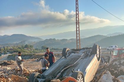 takla-atan-aracin-surucusu-yaralandi