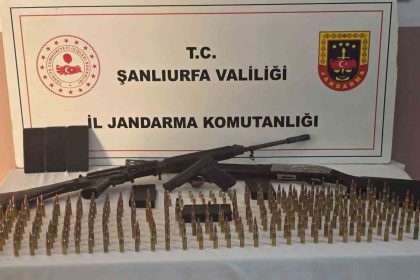 sanliurfada-ruhsatsiz-silahlar-ve-muhimmat-ele-gecirildi