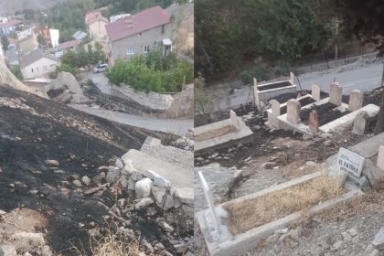 aniz-yanginlari-mezarliklara-zarar-veriyor