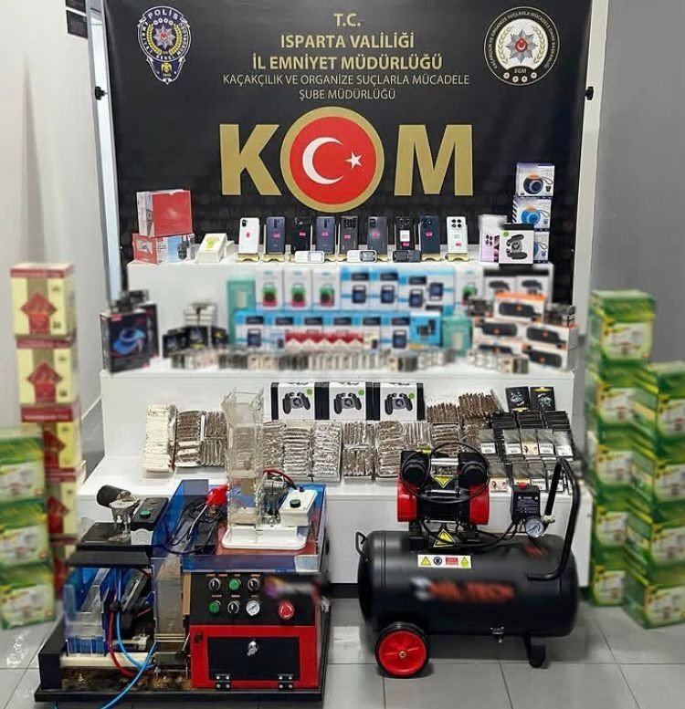 ispartada-kacak-urun-operasyonu